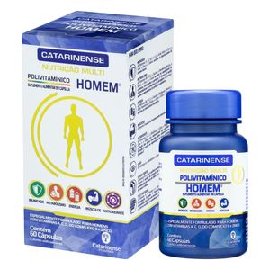 POLIVITAMINICO HOMEM CATARINENSE 60CAP