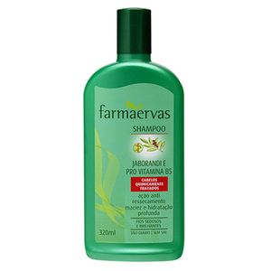 SHAMPOO FAMAERVAS JABORANDI E PRO VITAMINA B5 320ML