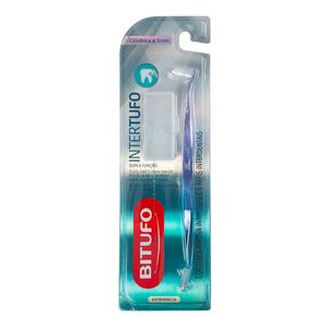 ESCOVA DENTAL BITUFO INTERTUFO COM 6REFIS INTERDENTAIS CILIN