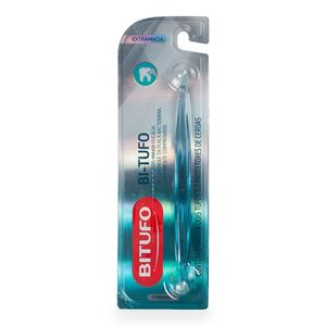 ESCOVA DENTAL BITUFO 2 TUFOS EXTRA MACIA