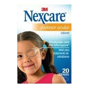 PROTETOR OCULAR NEXCARE INFANTIL 20UN