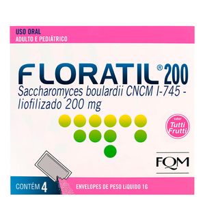 FLORATIL 200MG 4ENVELOPES