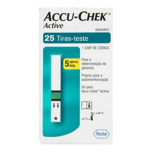 ACCU CHEK ACTIVE 25TIRAS