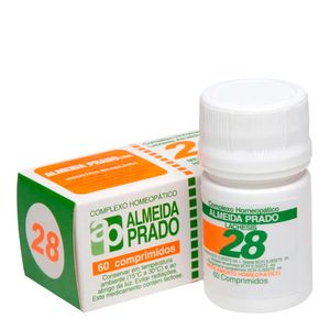 COMPLEXO HOMEOPATICO ALMEIDA PRADO 28 60CPR