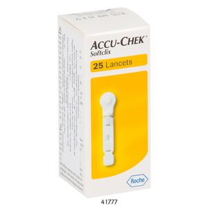 ACCU CHEK SOFTCLIX 25LANCETAS