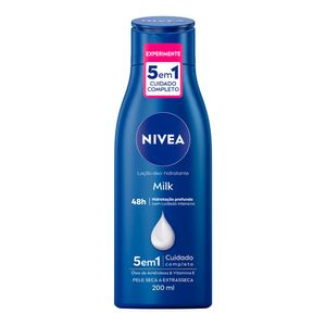 NIVEA HIDRATANTE CORPORAL MILK PELE SECA A EXTRA SECA 200ML