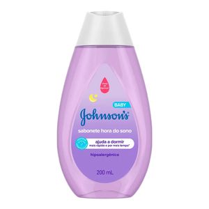 SABONETE LIQUIDO JOHNSONS BABY HORA DO SONO 200ML