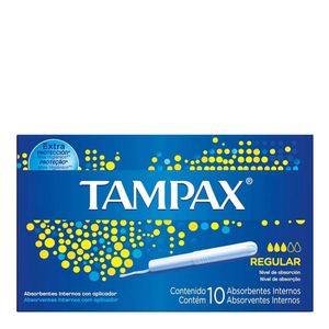 ABSORVENTE TAMPAX REGULAR 10UN