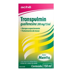 TRANSPULMIN 200MG/15ML XAROPE ADULTO MENTA 150ML