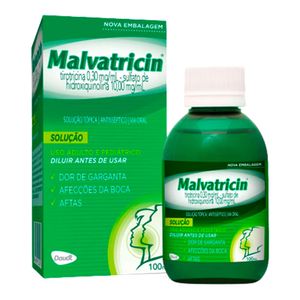 MALVATRICIN SOLUÇAO 100ML
