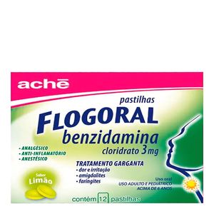 FLOGORAL LIMAO 12PASTILHAS