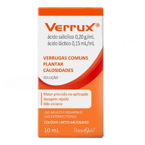 VERRUX SOLUÇAO TOPICA 10ML