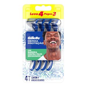 APARELHO GILLETTE DERMA PROTEÇAO L4P3