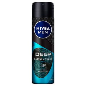 NIVEA DESODORANTE AE DEEP CARVAO ATIVADO BEAT 150ML