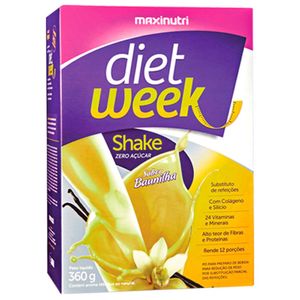 SHAKE DIET WEEK MAXINUTRI BAUNILHA 360G