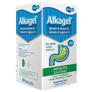 ALKAGEL EMS MENTA 240ML