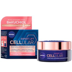 CREME FACIAL NIVEA CELLULAR EXPERT LIFT NOITE 48G