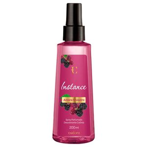 EUDORA INSTANCE SPRAY PERFUMADO AMORA SILVESTRE 200ML