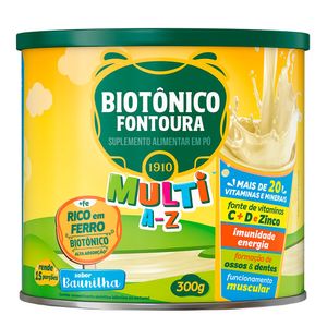 BIOTONICO FONTOURA BAUNILHA 300G