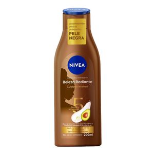 NIVEA HIDRATANTE CORPORAL PELE NEGRA HIDRATAÇÃO PROFUNDA 200