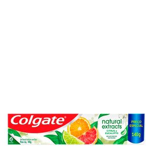 CREME DENTAL COLGATE NATURAL EXTRACTS 140G
