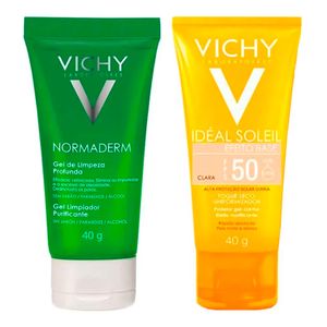 VICHY PROTETOR SOLAR FACIAL IDEAL SOLEI COR CLARA FPS50 40G+