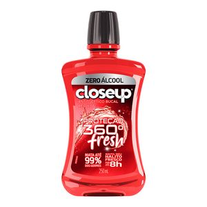 ENXAGUANTE BUCAL CLOSE UP RED HOT SEM ALCOOL 250ML