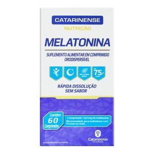 MELATONINA CATARINENSE NUTRIÇAO 60CPR