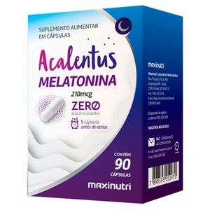 MELATONINA ACALENTUS MAXINUTRI 90CAP