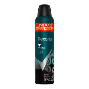 DESODORANTE REXONA AE MEN INVISIBLE 72H 250ML