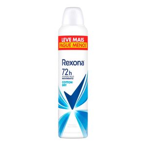 DESODORANTE REXONA AE COTTON DRY 72H 250ML