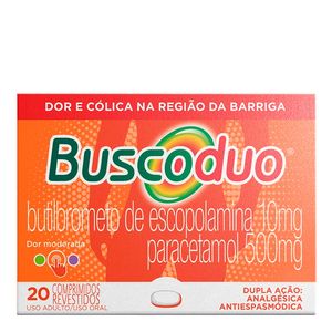 BUSCODUO 10/500MG 20CPR
