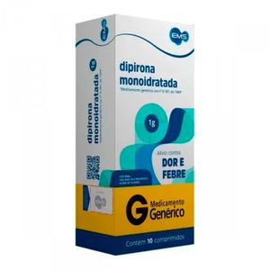 DIPIRONA SODICA EMS 1G 10CPR GEN