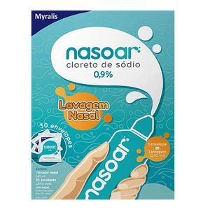 NASOAR LAVAGEM NASAL 30ENVELOPES