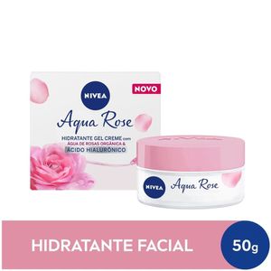 NIVEA HIDRATANTE GEL FACIAL AQUA ROSE 50ML