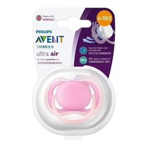 CHUPETA PHILIPS AVENT ULTRA AIR ROSA 6A18M