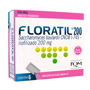 FLORATIL 200MG 6ENVELOPES