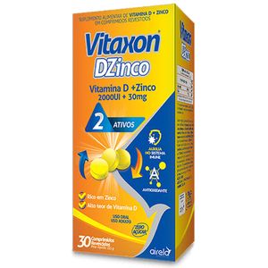 VITAXON D ZINCO 2000UI 30CPR