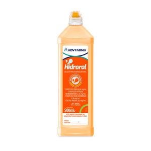 REIDRATANTE HIDRORAL SABOR LARANJA ADV 500ML