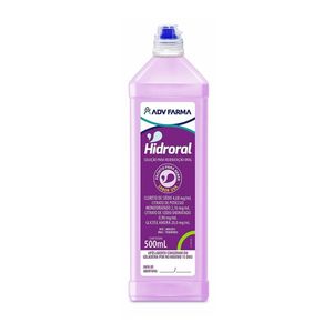 REIDRATANTE HIDRORAL SABOR UVA ADV 500ML