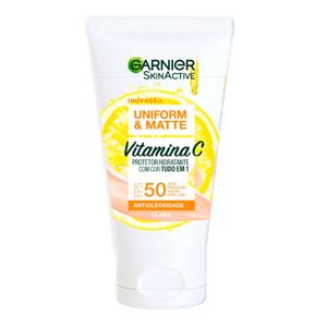 GARNIER SKIN ACTIVE HIDRA FACIAL UNIFORM E MATTE FPS50 CLARA