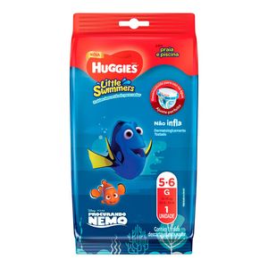 FRALDA HUGGIES LITTLE SWMMERS G 1UN