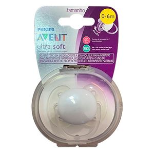 CHUPETA PHILIPS AVENT ULTRA SOFT 0-6M NEUTRA