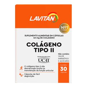 LAVITAN COLAGENO TIPO II 30CAP