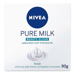 NIVEA SABONETE PURE MILK FRESH 90G