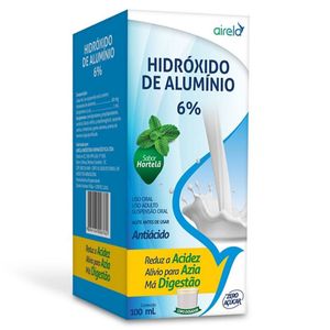 HIDROXIDO DE ALUMINIO 6% SABOR HORTELA 100ML