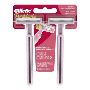 APARELHO GILLETTE PRESTOBARBA FEMININO 2UN