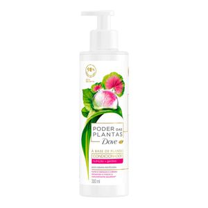 DOVE CONDICIONADOR PODER DAS PLANTAS NUTRIÇAO+GERANIO 300ML