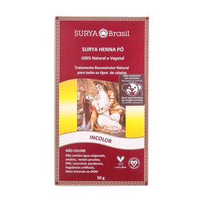 HENNA PO INCOLOR SURYA BRASIL 50G