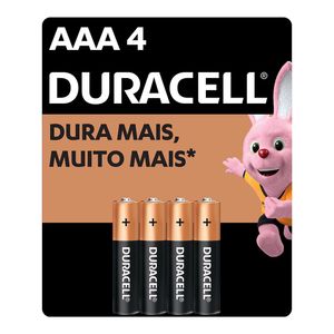 DURACELL PILHA PALITO AA 4UN